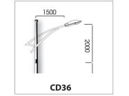Cần đèn đơn CD36